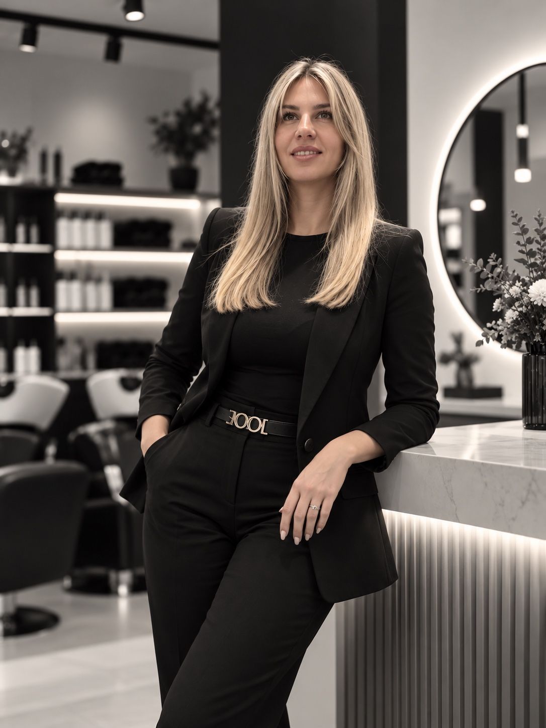 Roksana – Porträt im Salon